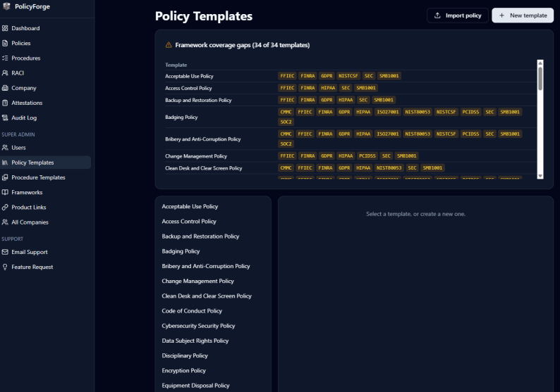 Policy Forge